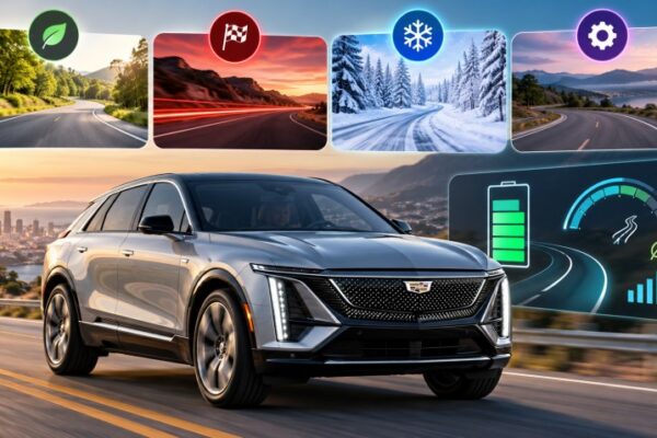 Do Cadillac LYRIQ Driving Modes Affect Battery Life and Driving Range?